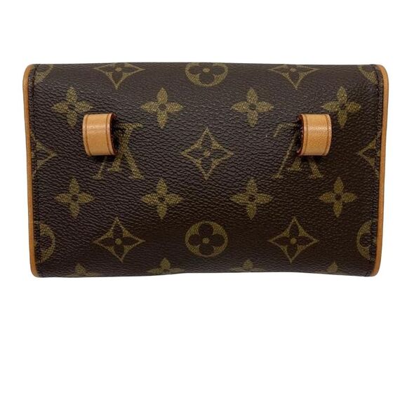 Louis Vuitton Florentine Brown Canvas Clutch Bag (Pre-Owned) - Picture 2 of 9